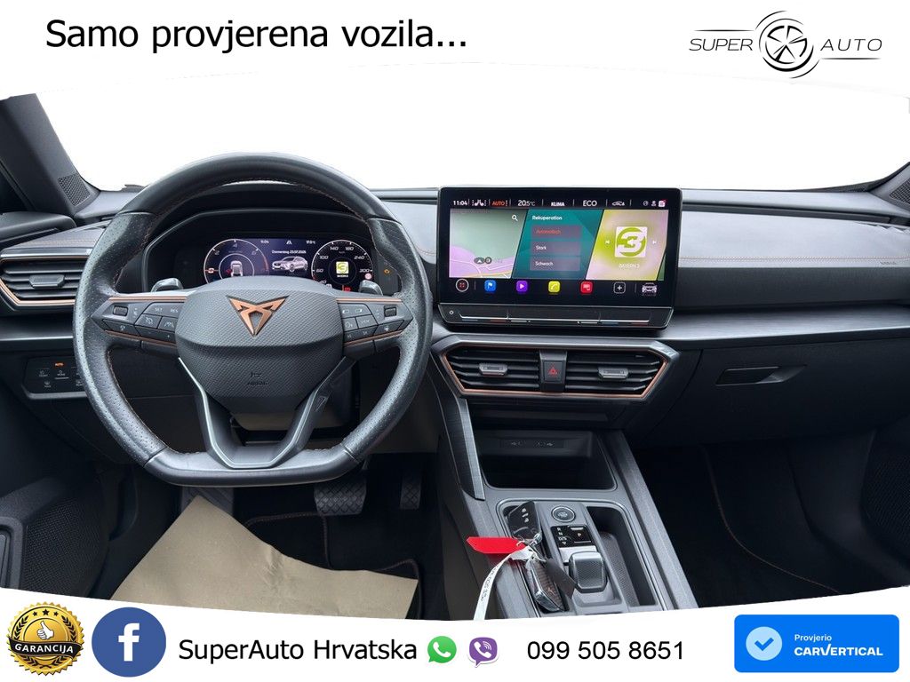 Cupra Formentor 1.4 TSI (204 KS) e-Hybrid DSG LED+GR SJED+ACC