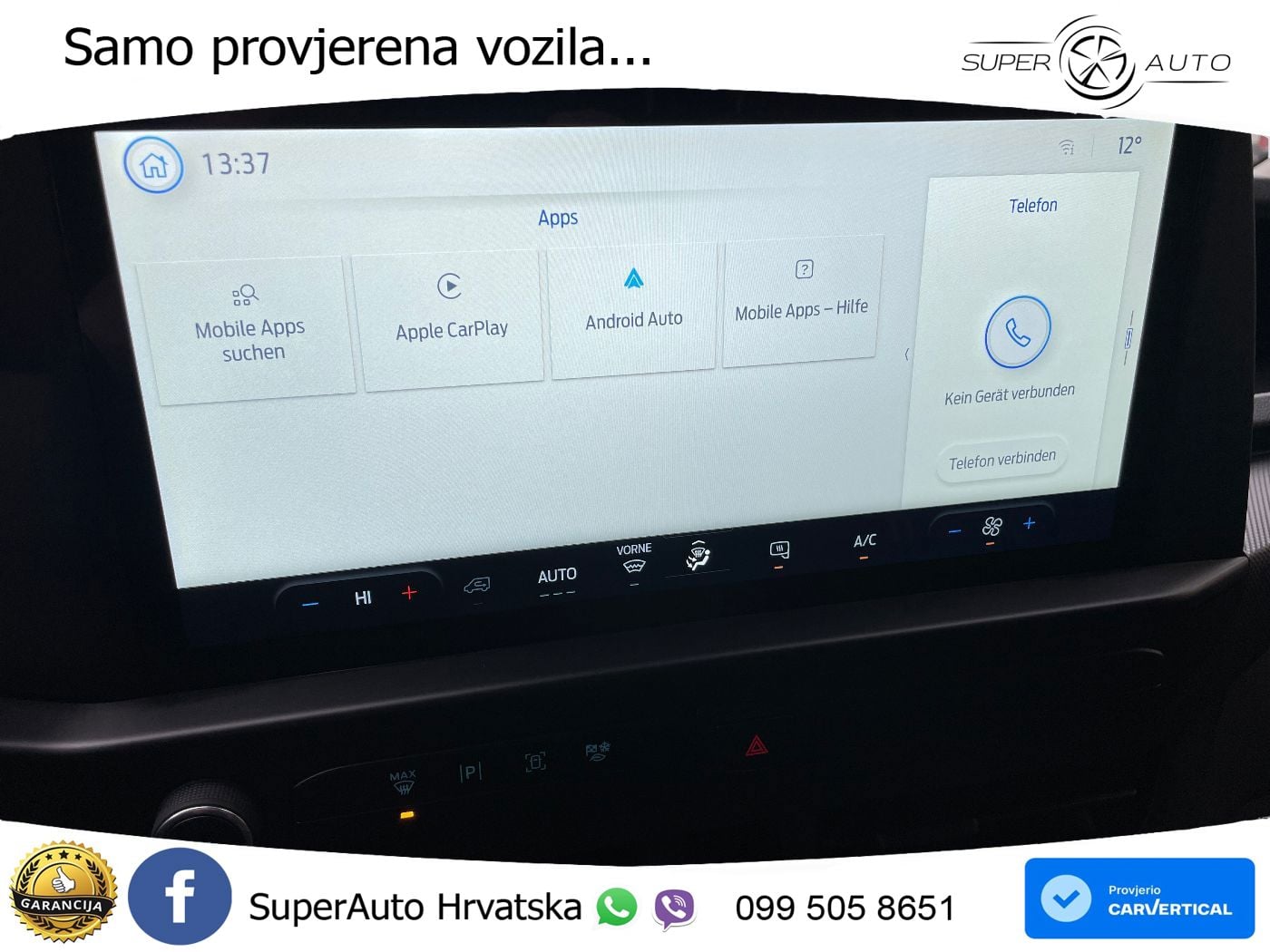 Ford Transit Custom Kasten 320 L2 Trend Navi App Klim 136 KS
