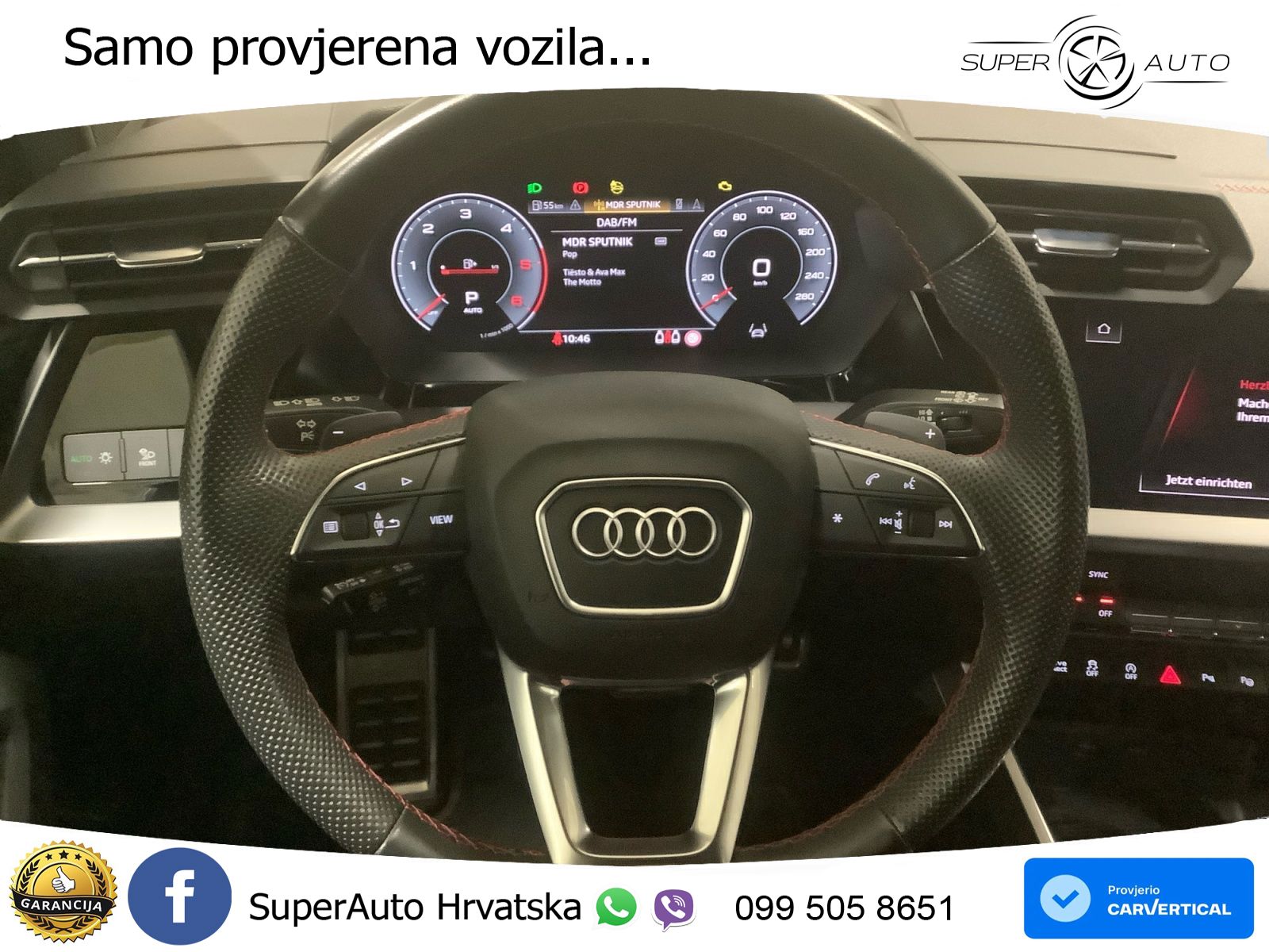 Audi A3 40 TDI (200 KS) quattro S tronic S line LED+GR SJED+ACC