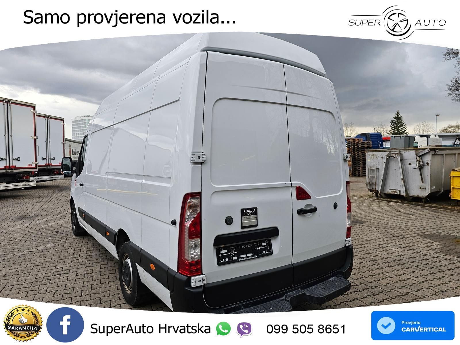 Renault Master Red L3H3*Klima, Navi,3-Sitzplätze* 163 KS