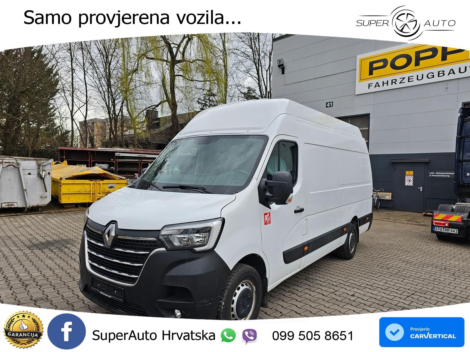 Renault Master Red L3H3*Klima, Navi,3-Sitzplätze* 163 KS