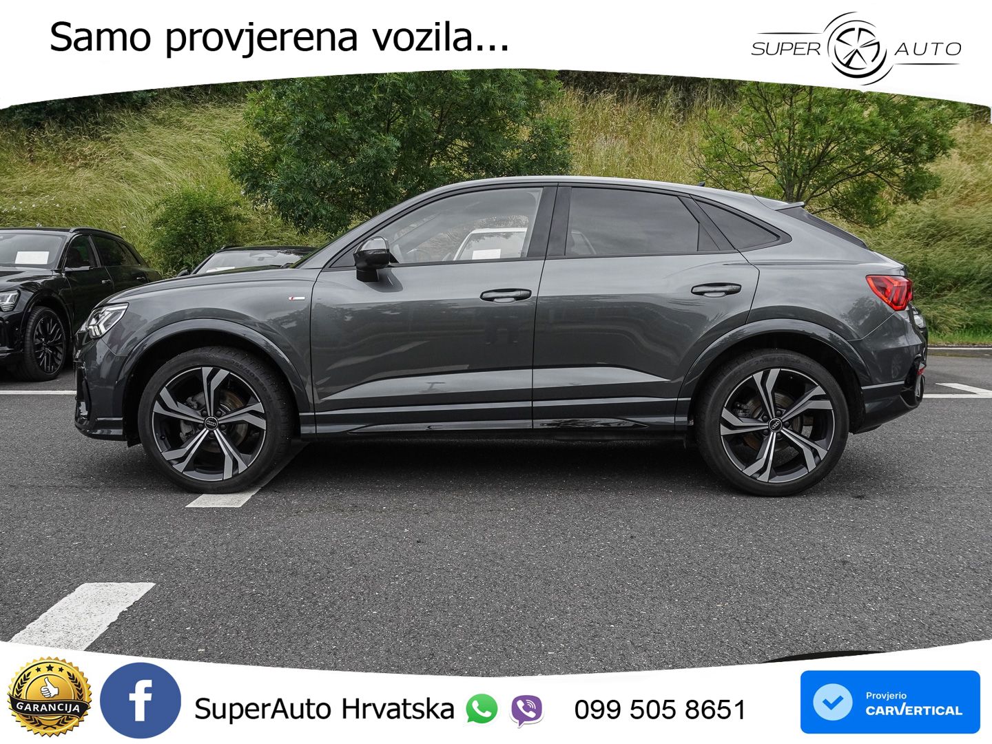 Audi Q3 III Sportback 1.5 TFSI (150 KS) S tronic S line MATRIX+GR SJED+KAM