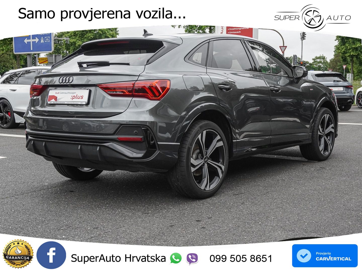 Audi Q3 III Sportback 1.5 TFSI (150 KS) S tronic S line MATRIX+GR SJED+KAM