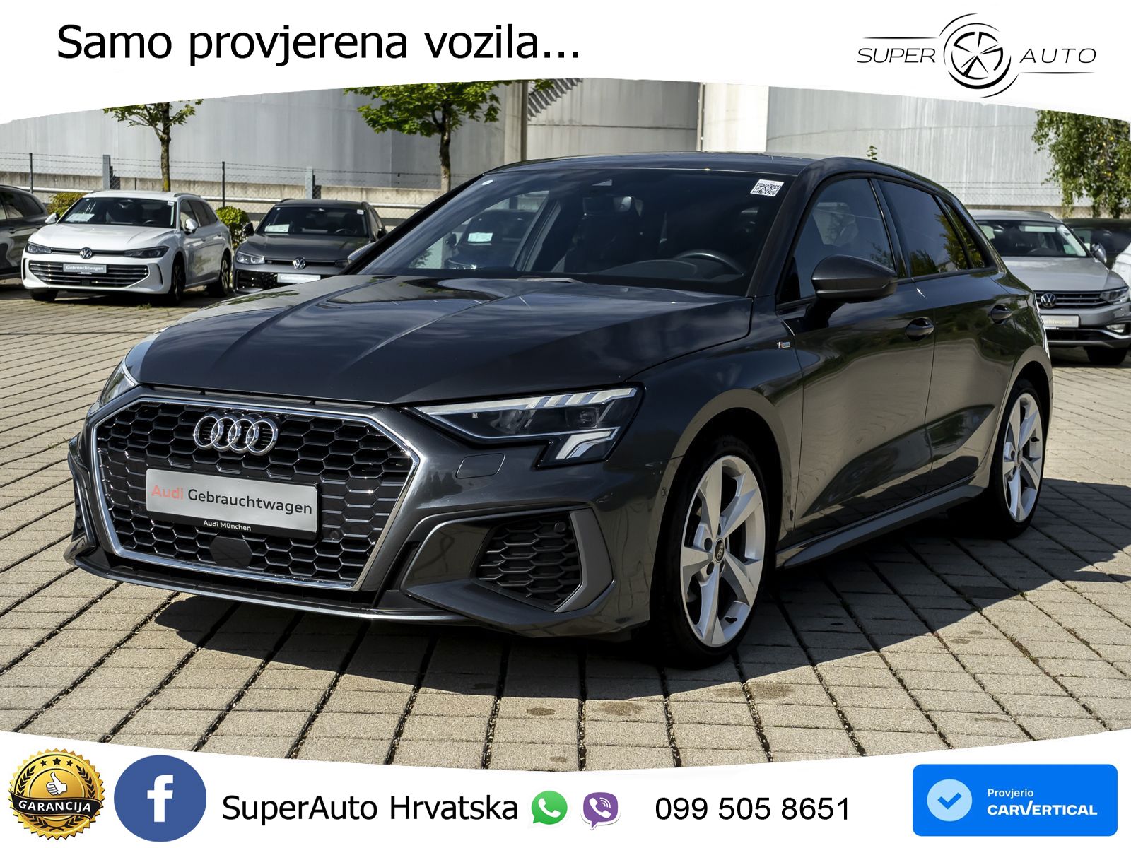 Audi A3 35 TFSI (150 KS) S tronic 2x S line LED+GR SJED+ACC
