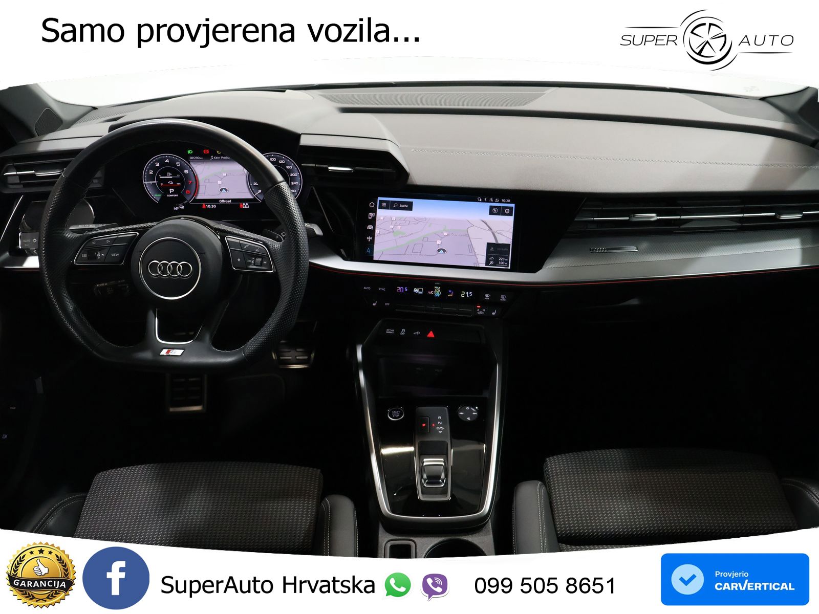 Audi A3 45 TFSIe (245 KS) S tronic S line LED+GR SJED+ACC