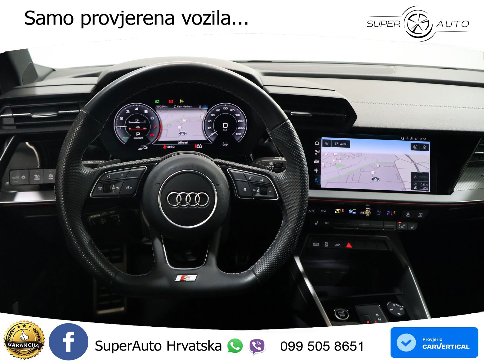 Audi A3 45 TFSIe (245 KS) S tronic S line LED+GR SJED+ACC