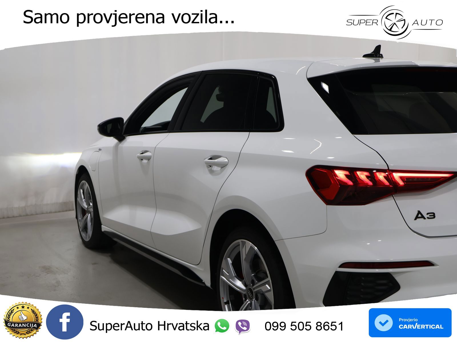 Audi A3 45 TFSIe (245 KS) S tronic S line LED+GR SJED+ACC