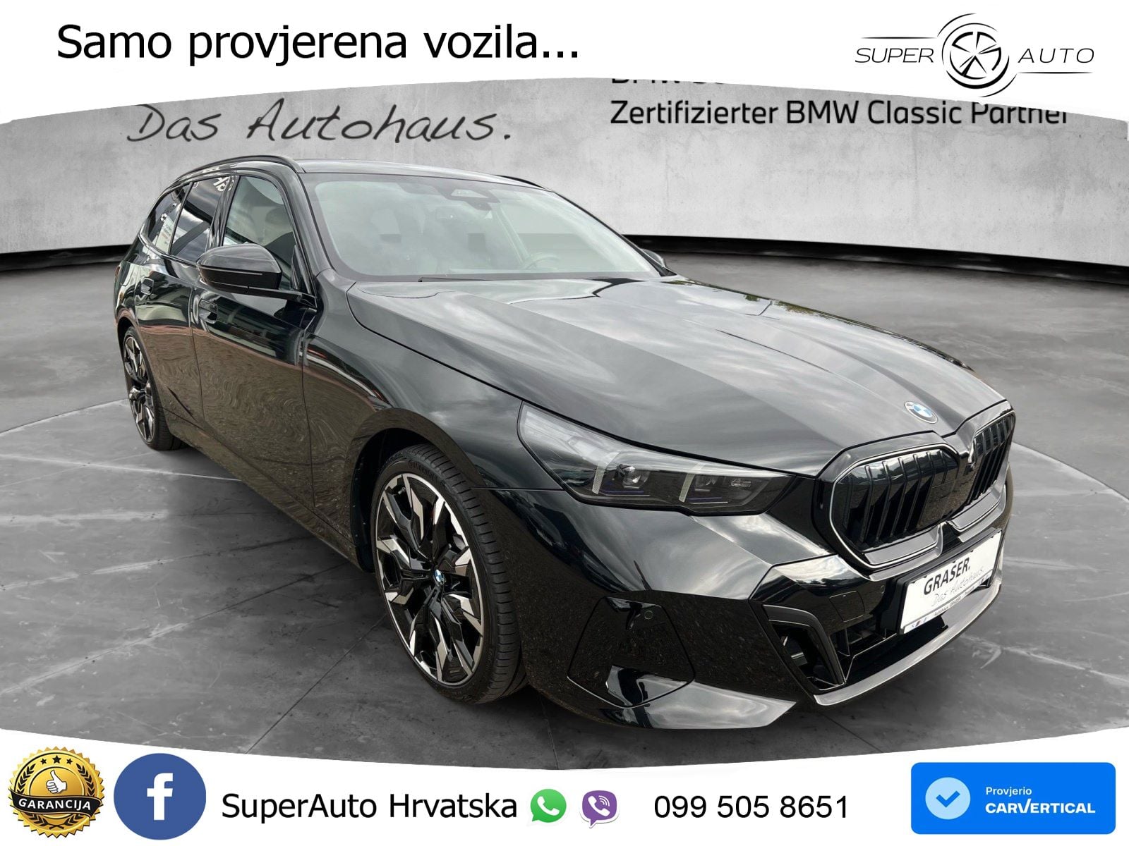 BMW 520d Touring (197 KS) xDrive Steptronic M Sport LED+GR SJED+ACC