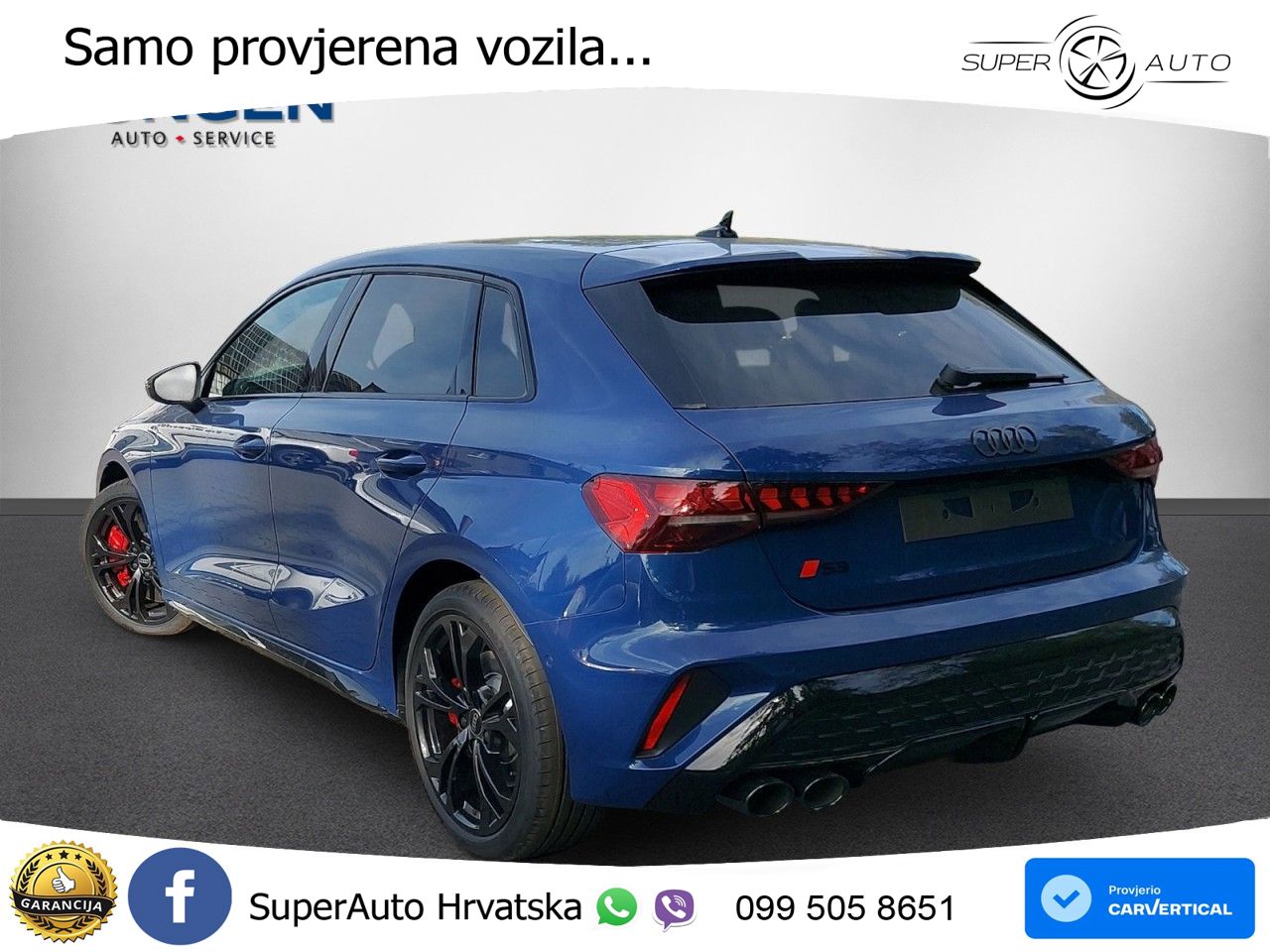 Audi S3 2.0 TFSI (333 KS) quattro S tronic MATRIX+GR SJED+KAM