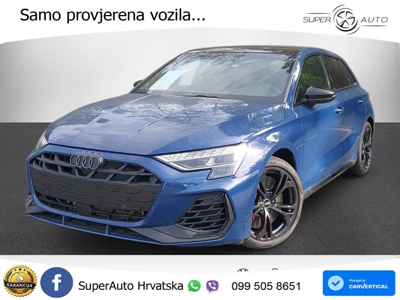 Audi S3 2.0 TFSI (333 KS) quattro S tronic MATRIX+GR SJED+KAM