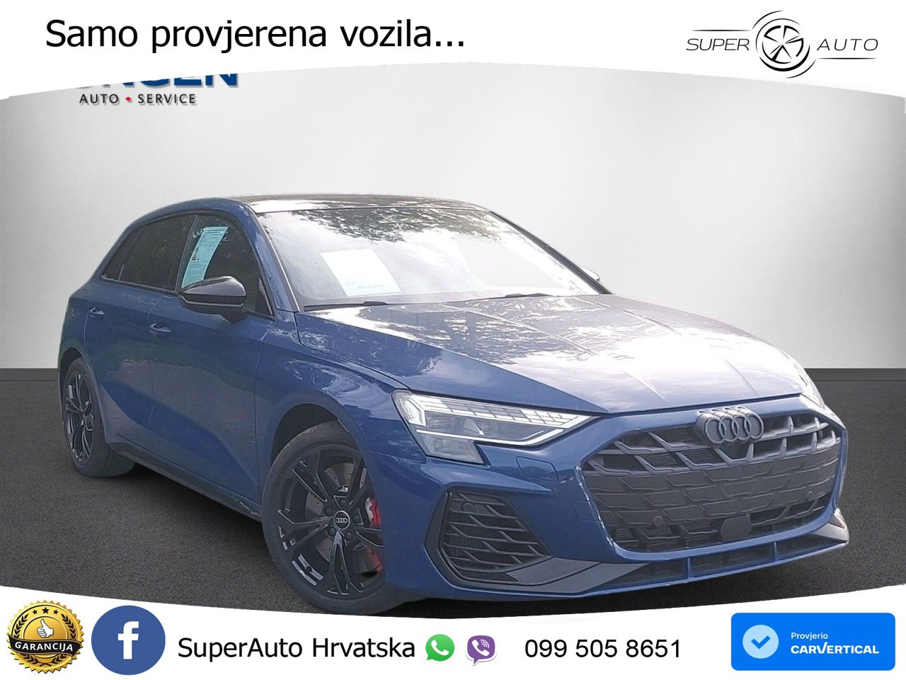 Audi S3 2.0 TFSI (333 KS) quattro S tronic MATRIX+GR SJED+KAM