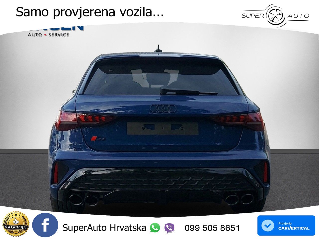 Audi S3 2.0 TFSI (333 KS) quattro S tronic MATRIX+GR SJED+KAM