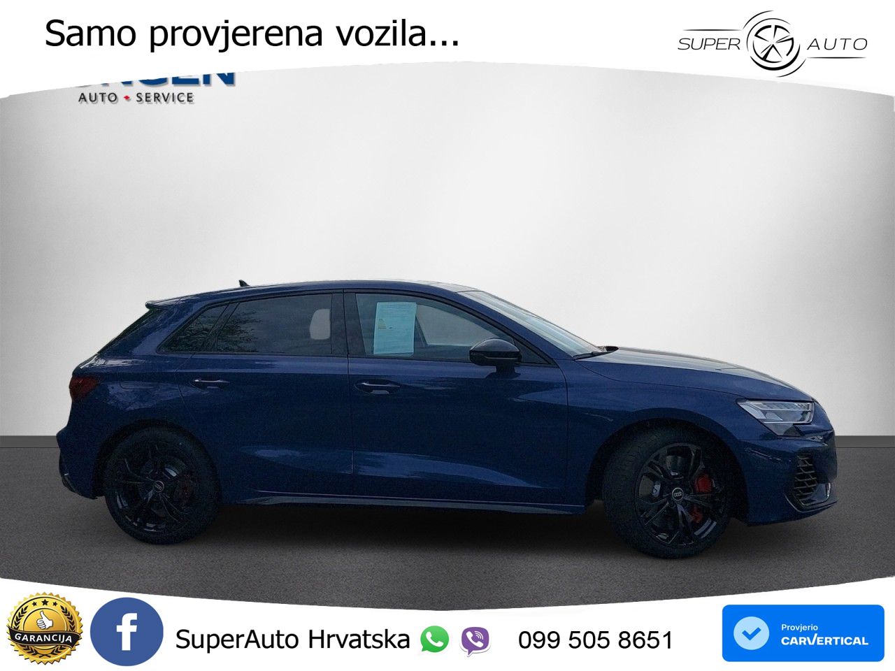 Audi S3 2.0 TFSI (333 KS) quattro S tronic MATRIX+GR SJED+KAM