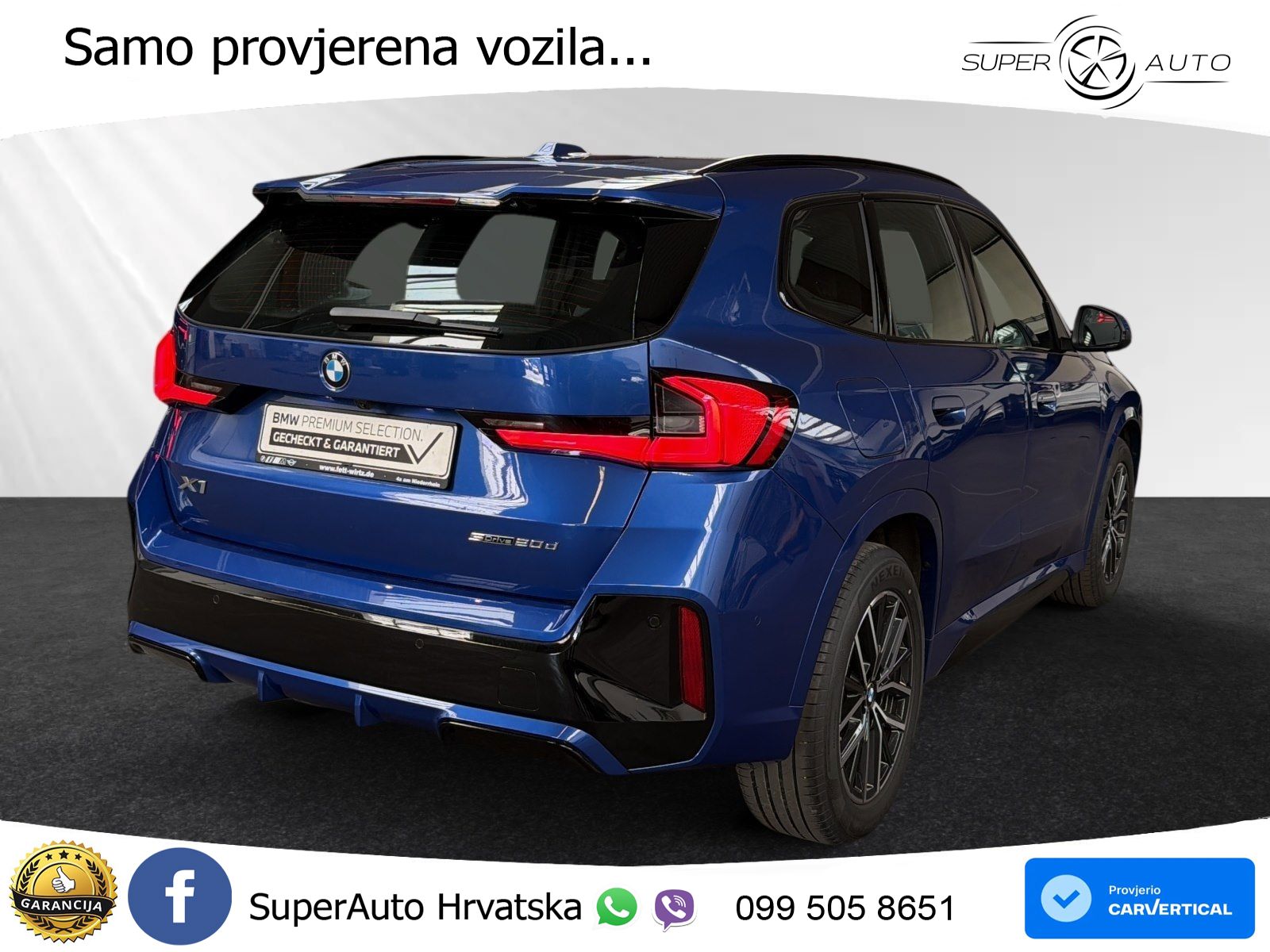 BMW X1 20d (163 KS) sDrive Steptronic M Sport LED+GR SJED+ACC