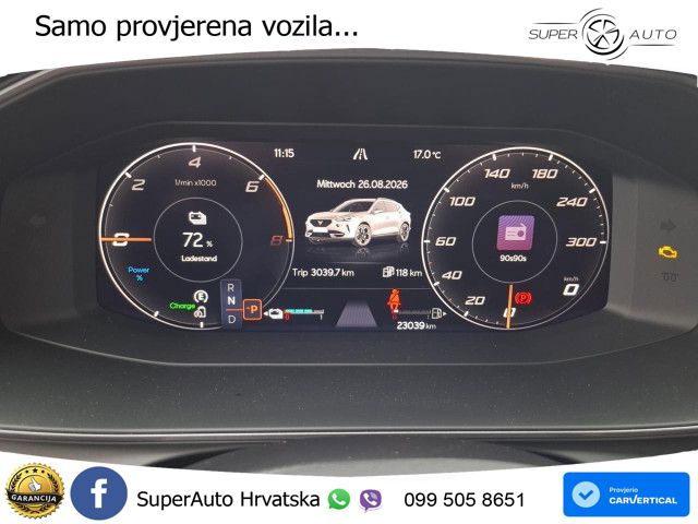Cupra Formentor 1.4 TSI (204 KS) e-Hybrid DSG LED+GR SJED+ACC