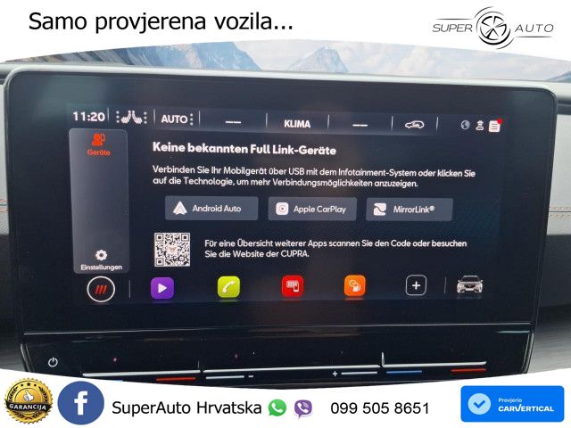 Cupra Formentor 1.4 TSI (204 KS) e-Hybrid DSG LED+GR SJED+ACC