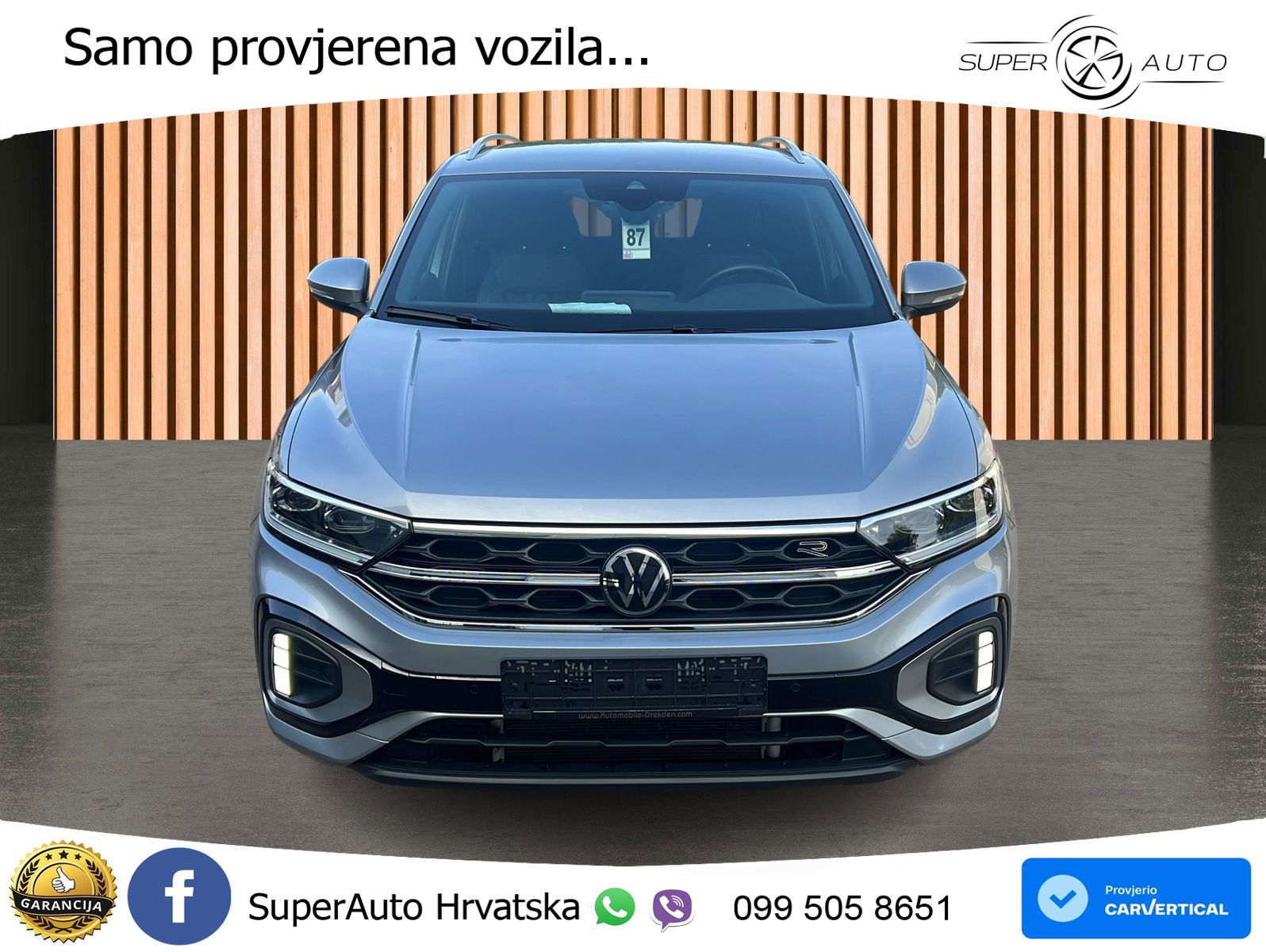 Volkswagen T-Roc 1.5 TSI (150 KS) DSG R-Line LED+GR SJED+ACC