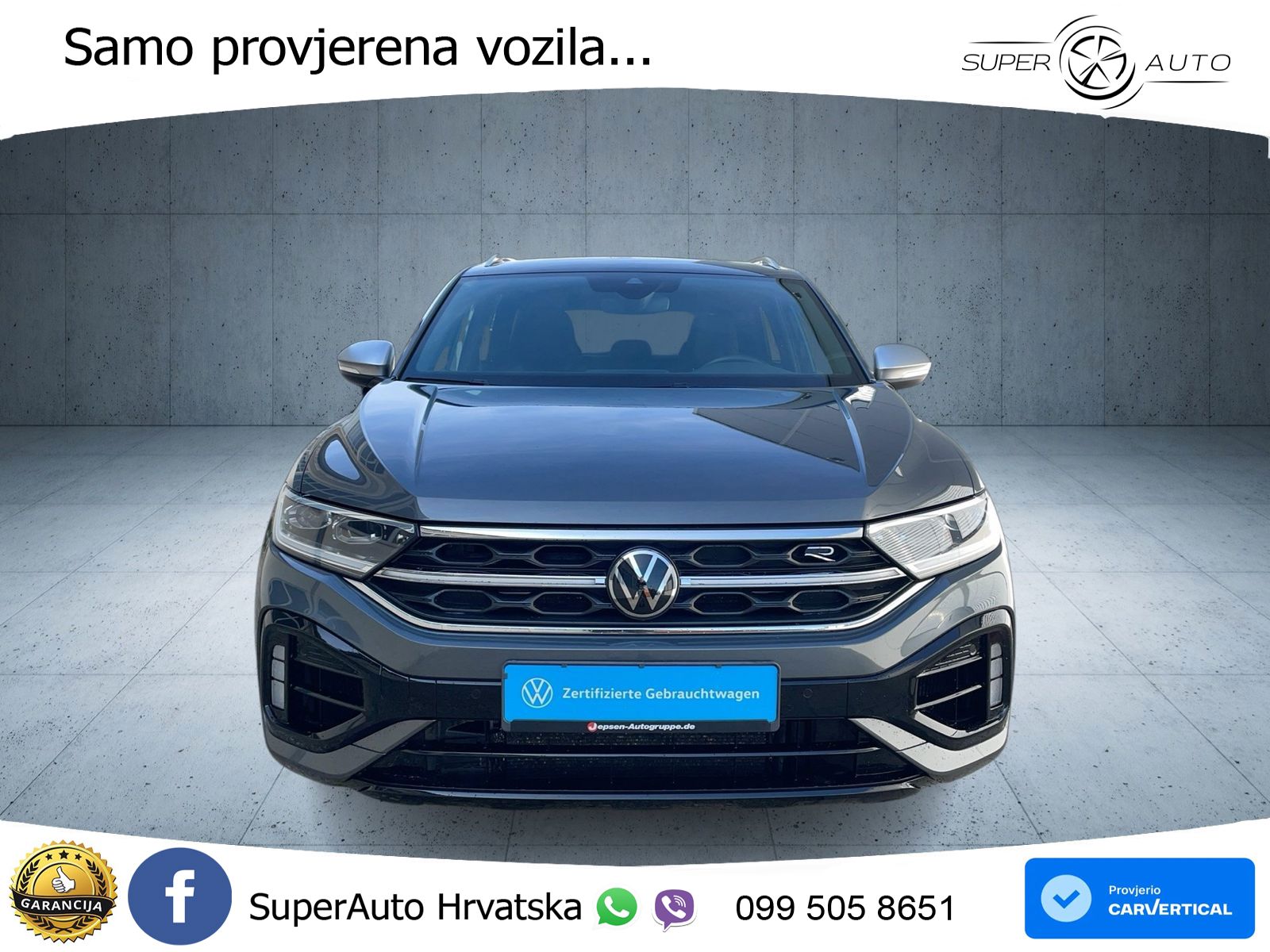 Volkswagen T-Roc I R 2.0 TSI (300 KS) OPF 4M DSG LED+GR SJED+ACC