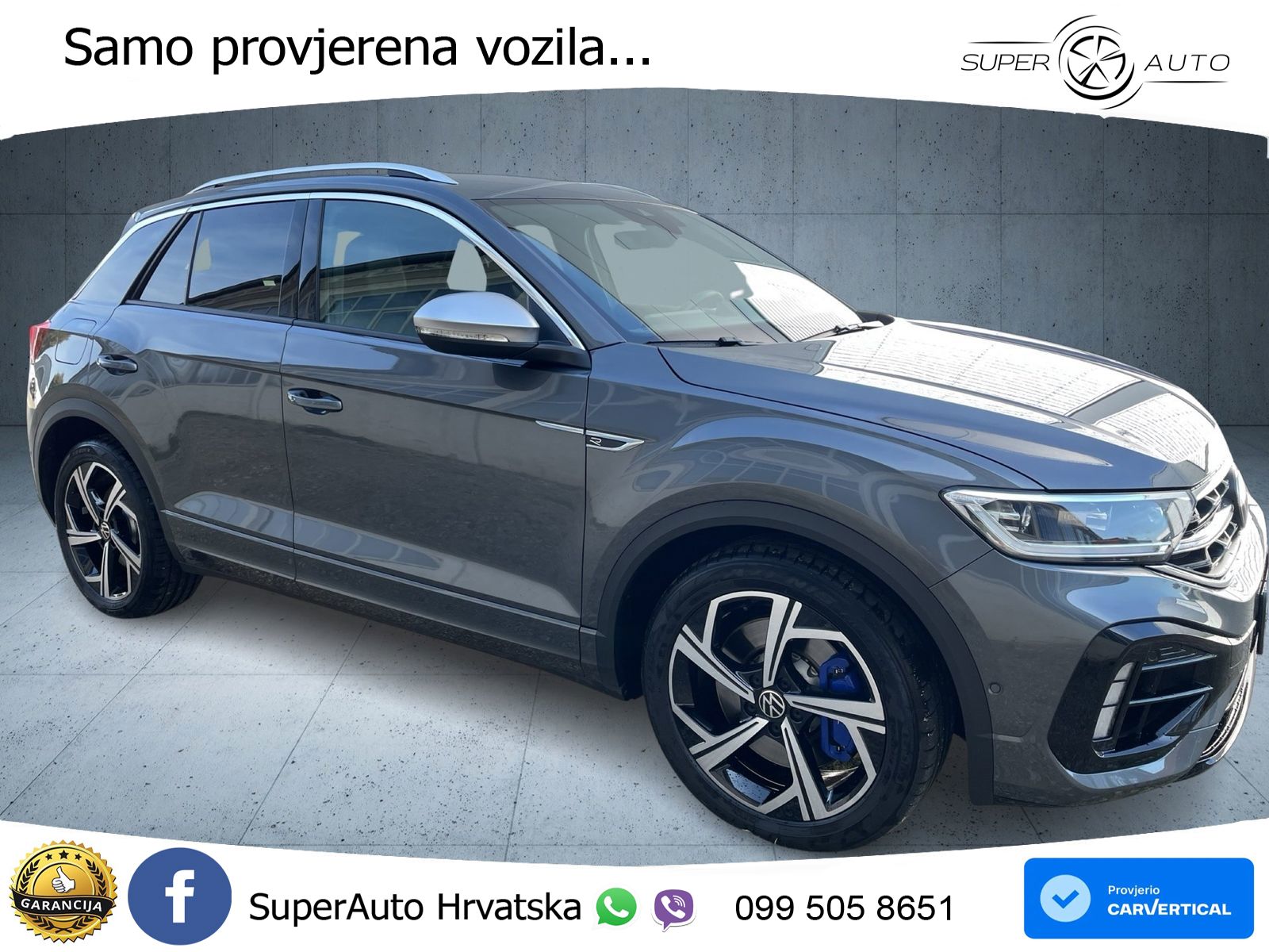 Volkswagen T-Roc I R 2.0 TSI (300 KS) OPF 4M DSG LED+GR SJED+ACC