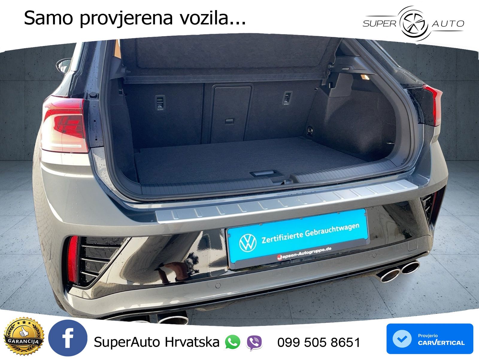 Volkswagen T-Roc I R 2.0 TSI (300 KS) OPF 4M DSG LED+GR SJED+ACC