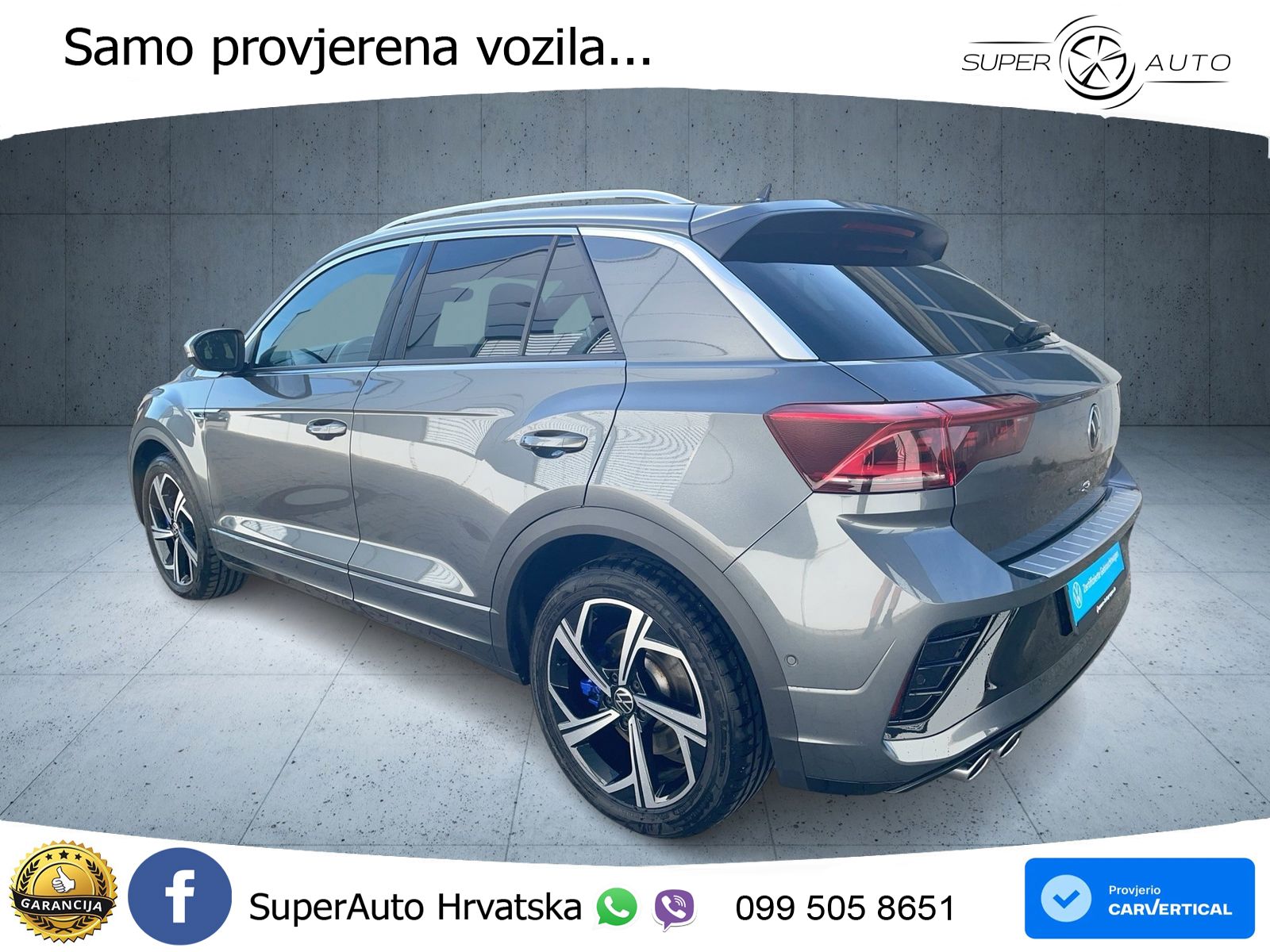 Volkswagen T-Roc I R 2.0 TSI (300 KS) OPF 4M DSG LED+GR SJED+ACC