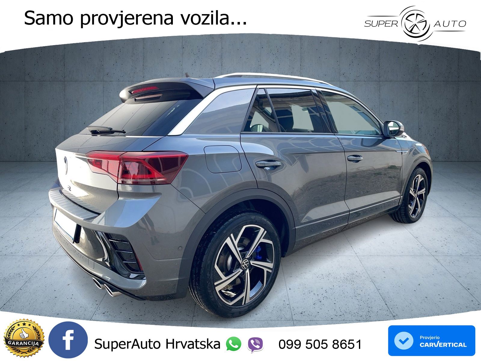 Volkswagen T-Roc I R 2.0 TSI (300 KS) OPF 4M DSG LED+GR SJED+ACC