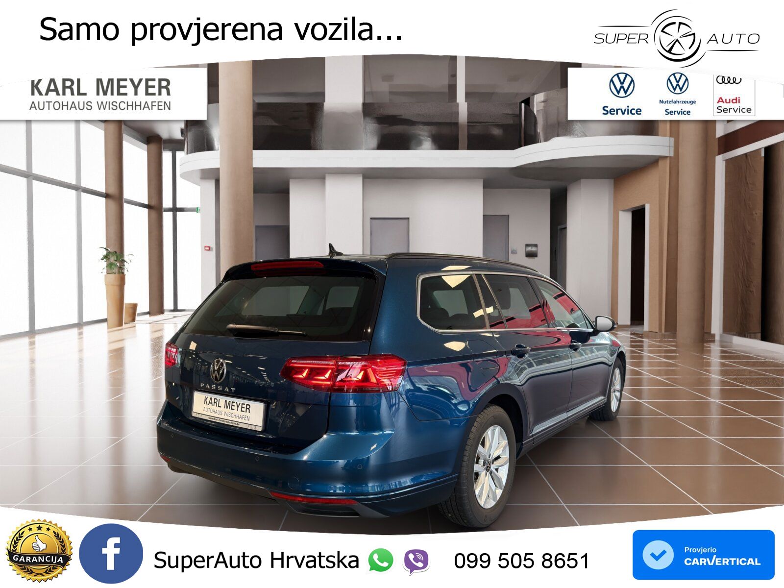 Volkswagen Passat Variant 2.0 TDI (150 KS) DSG Business LED+GR SJED+ACC