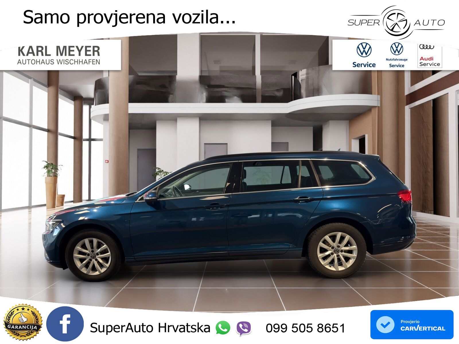 Volkswagen Passat Variant 2.0 TDI (150 KS) DSG Business LED+GR SJED+ACC