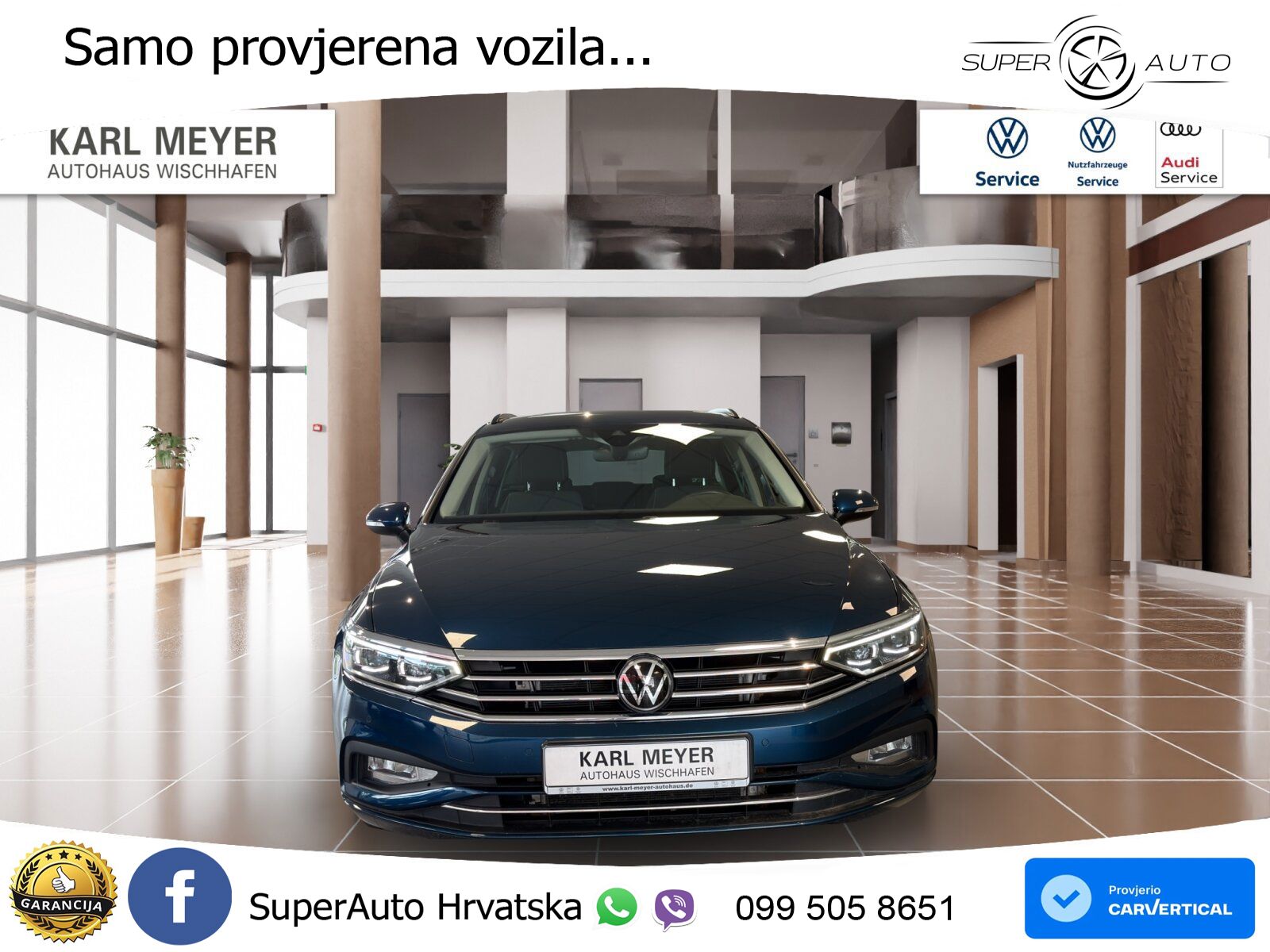 Volkswagen Passat Variant 2.0 TDI (150 KS) DSG Business LED+GR SJED+ACC
