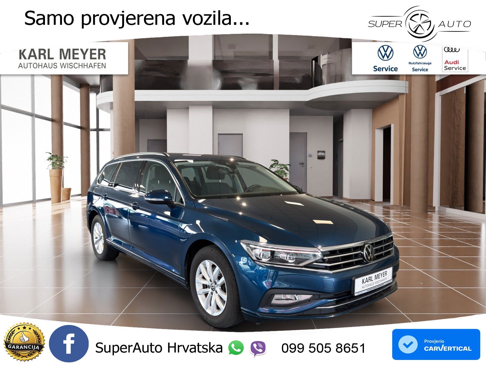 Volkswagen Passat Variant 2.0 TDI (150 KS) DSG Business LED+GR SJED+ACC
