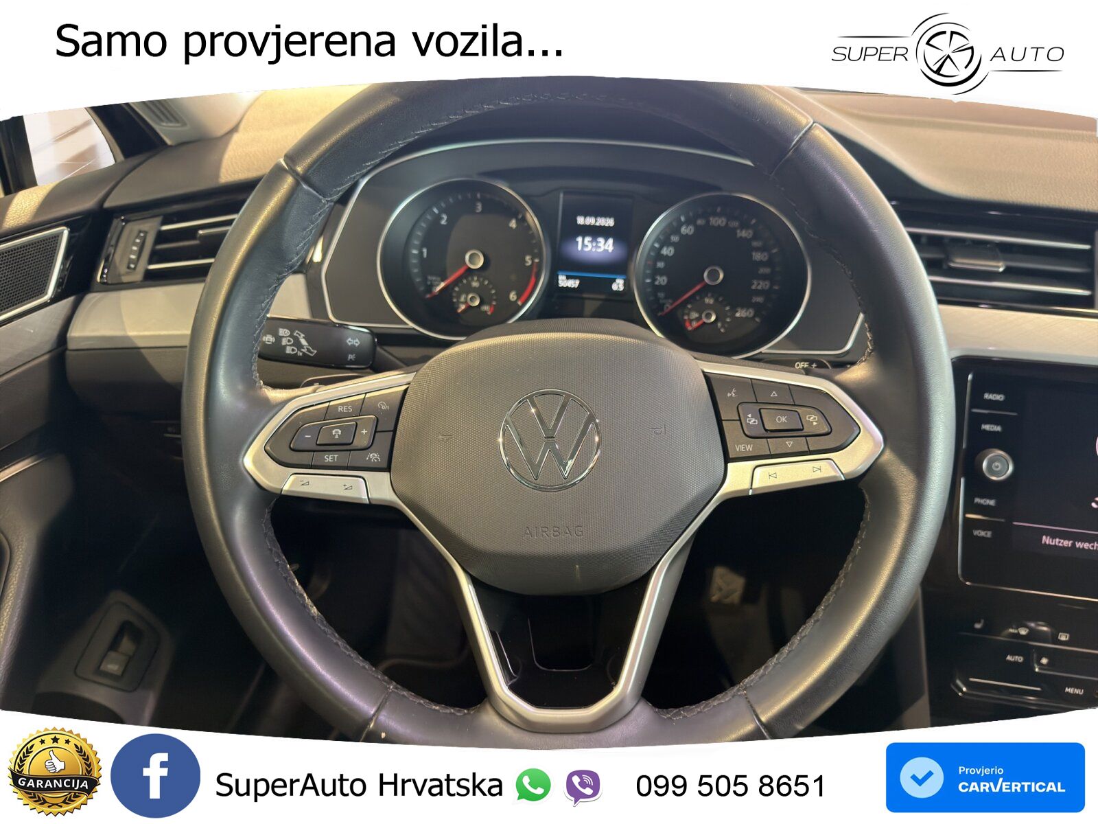 Volkswagen Passat Variant 2.0 TDI (150 KS) DSG Business LED+GR SJED+ACC
