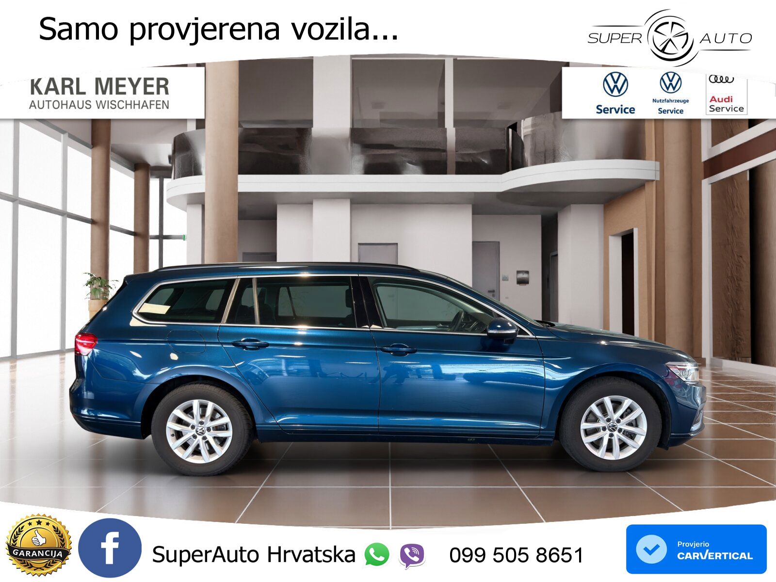 Volkswagen Passat Variant 2.0 TDI (150 KS) DSG Business LED+GR SJED+ACC