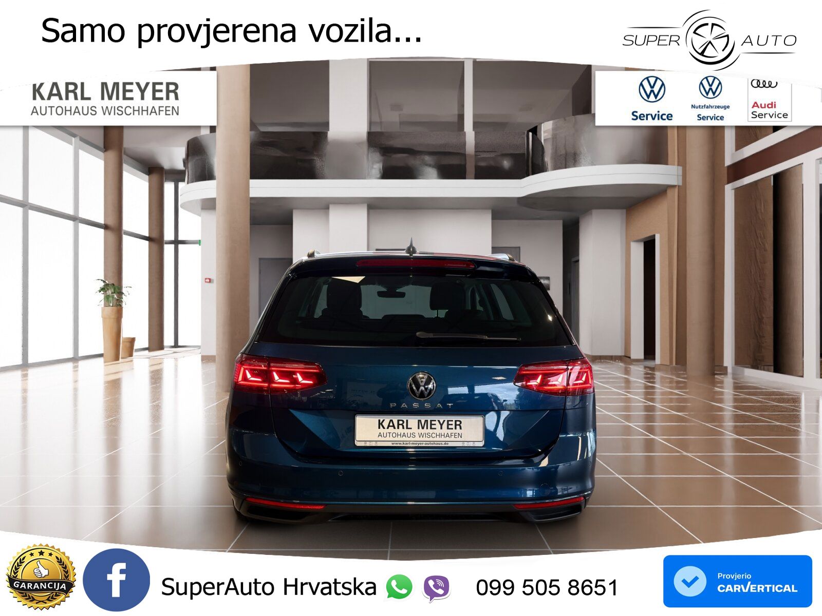 Volkswagen Passat Variant 2.0 TDI (150 KS) DSG Business LED+GR SJED+ACC