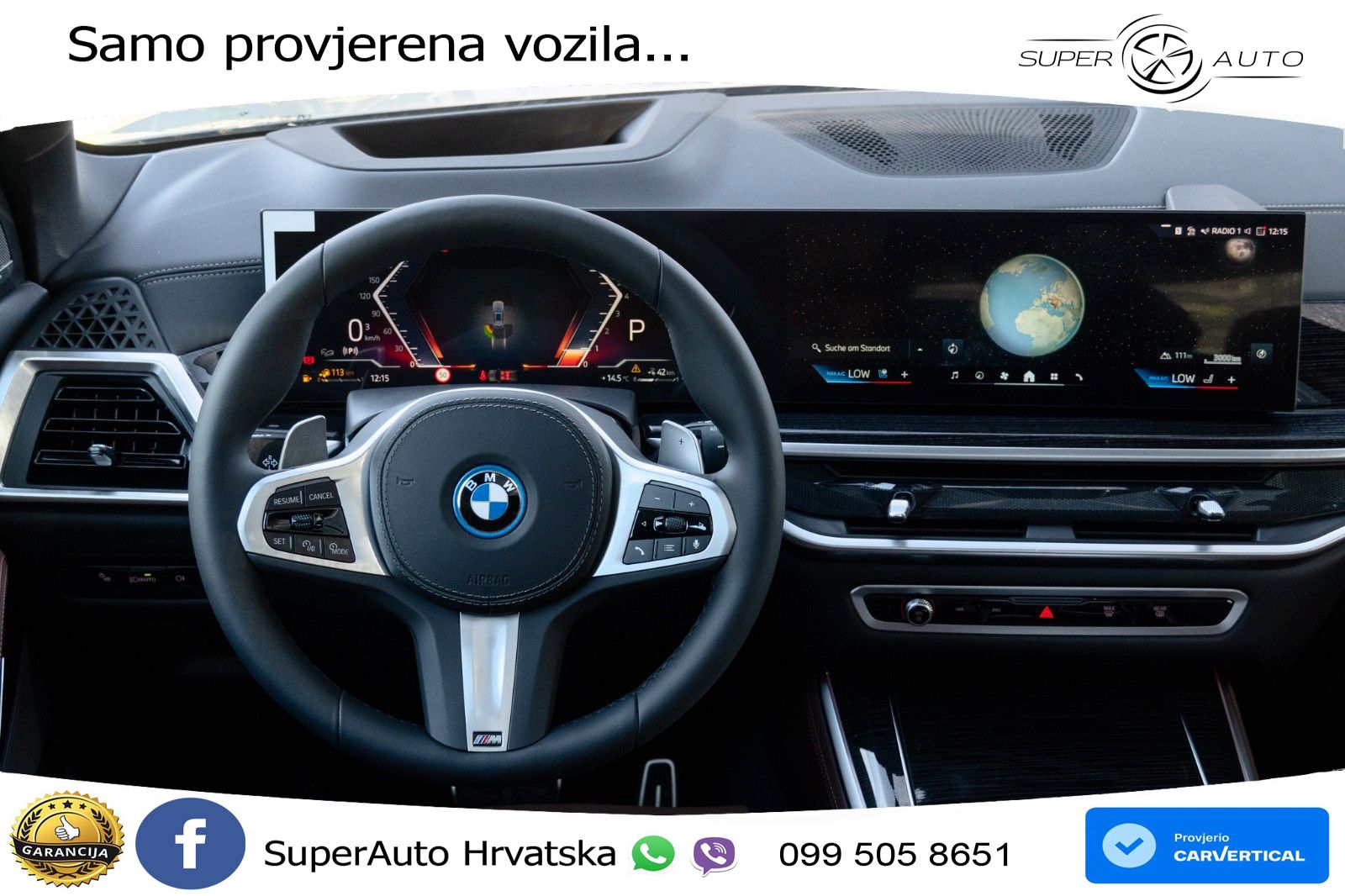 BMW X5 50e (489 KS) xDrive Steptronic LED+GR SJED+ACC