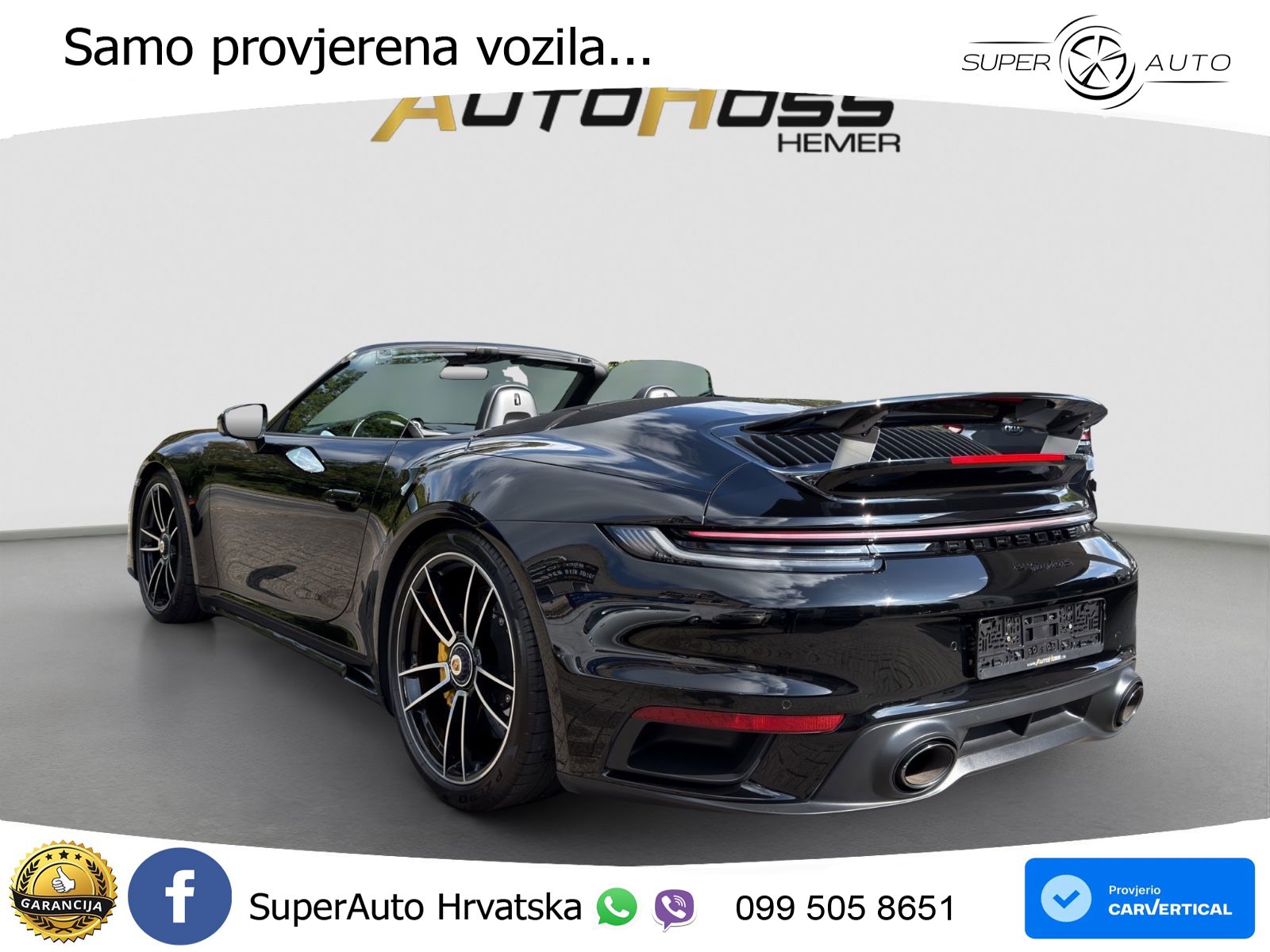 Porsche 911 Turbo S Cabriolet 3.8 (650 KS) PDK ZRAČNI+ACC+GR SJED+KAM
