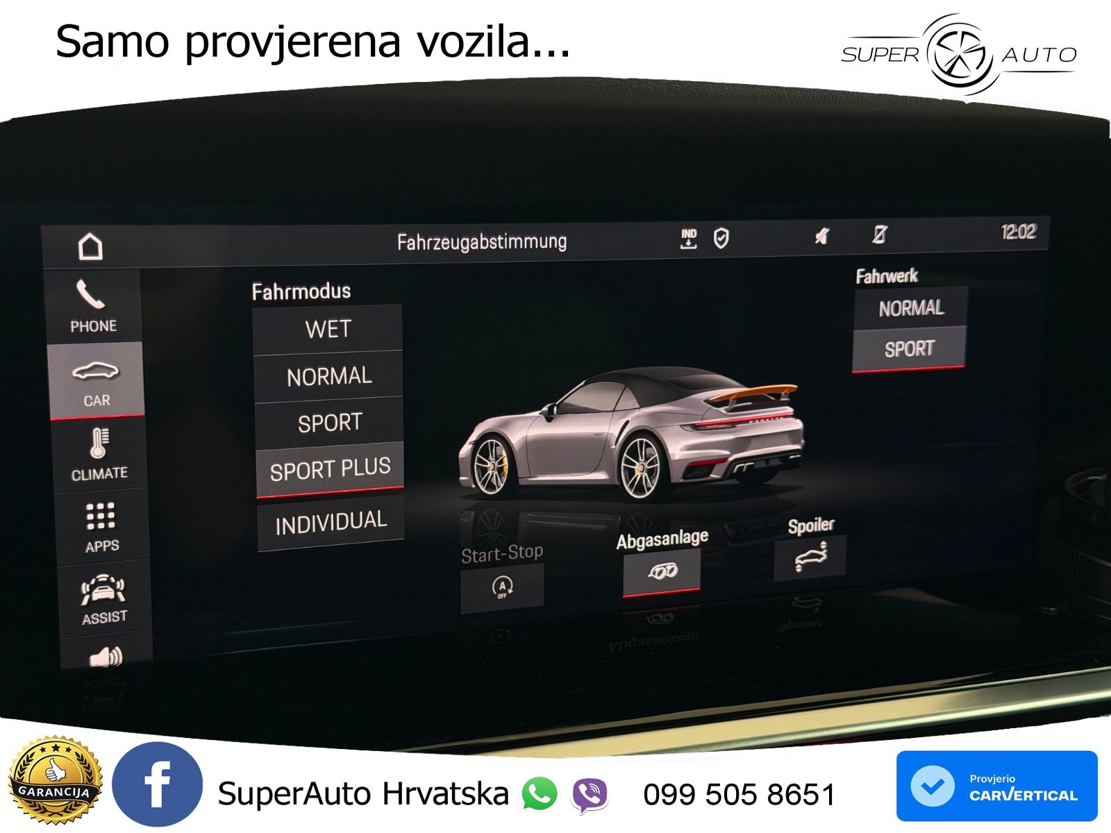 Porsche 911 Turbo S Cabriolet 3.8 (650 KS) PDK ZRAČNI+ACC+GR SJED+KAM