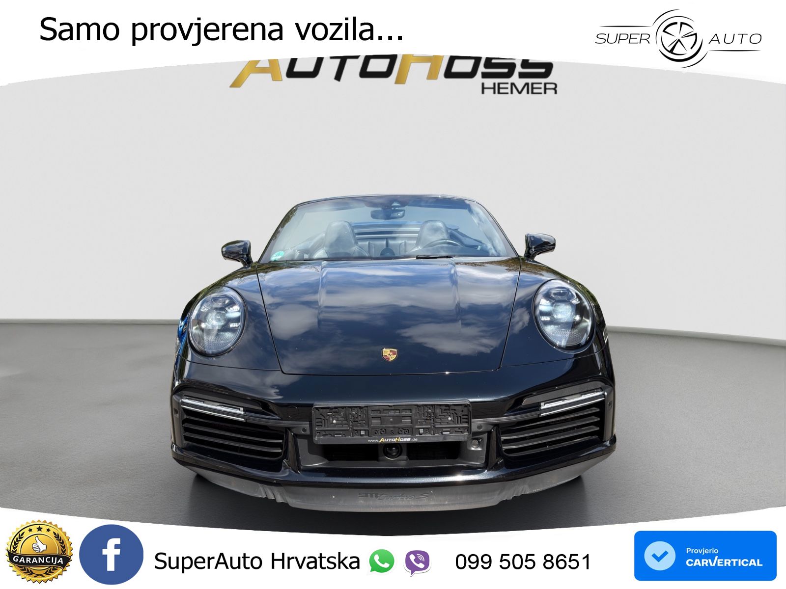 Porsche 911 Turbo S Cabriolet 3.8 (650 KS) PDK ZRAČNI+ACC+GR SJED+KAM