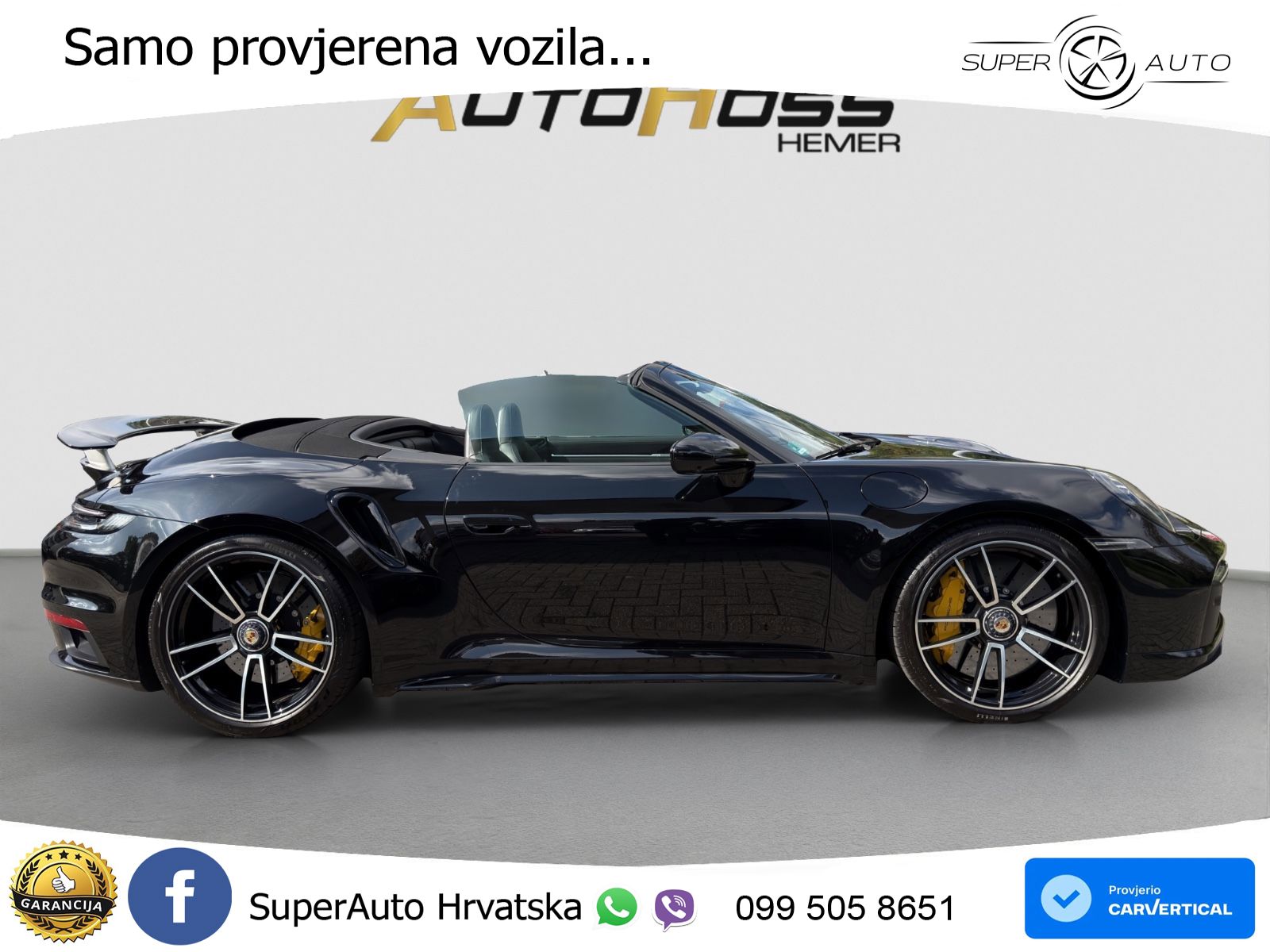 Porsche 911 Turbo S Cabriolet 3.8 (650 KS) PDK ZRAČNI+ACC+GR SJED+KAM