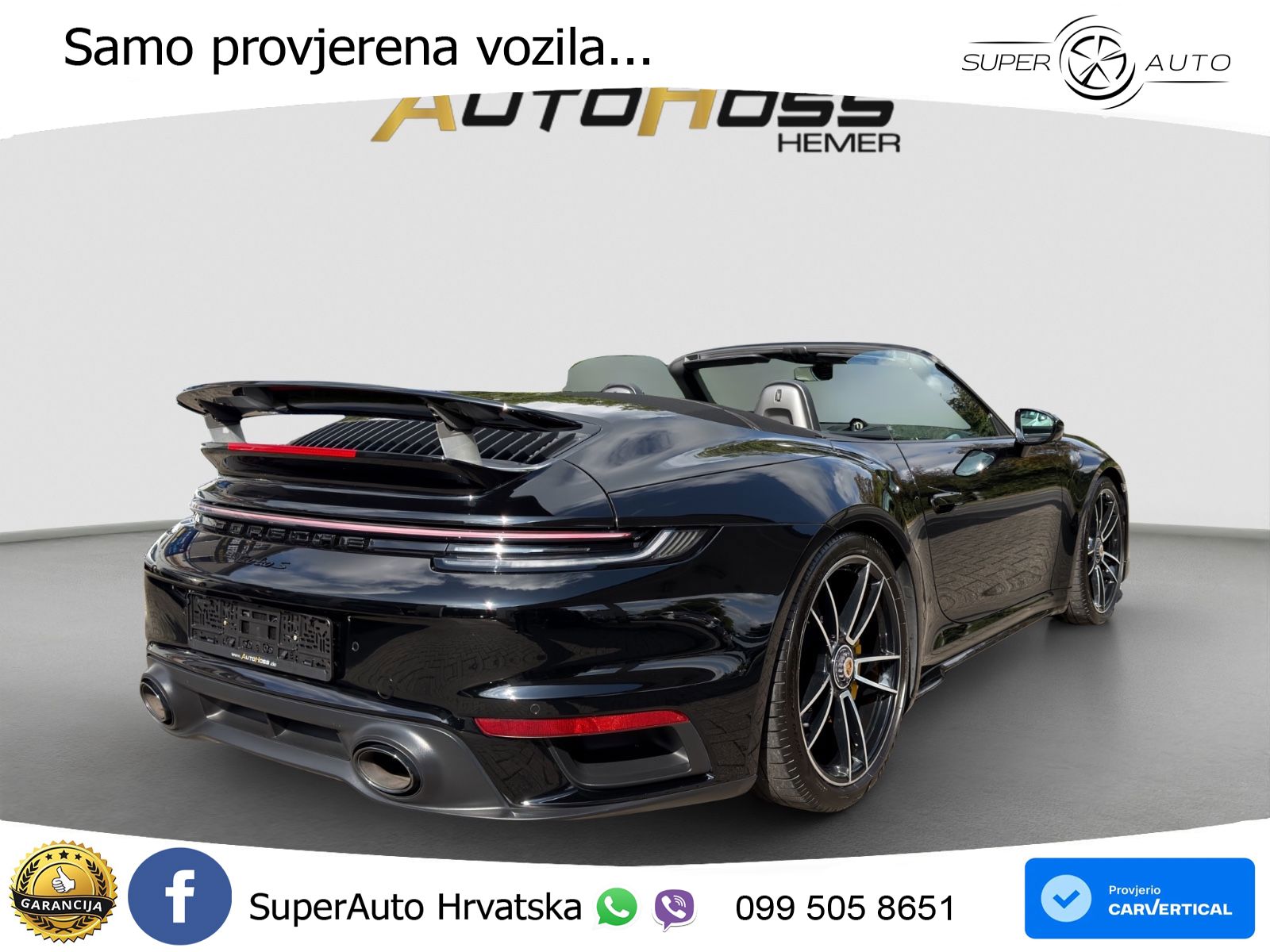 Porsche 911 Turbo S Cabriolet 3.8 (650 KS) PDK ZRAČNI+ACC+GR SJED+KAM