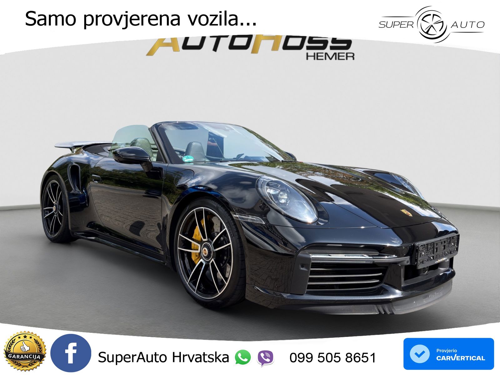 Porsche 911 Turbo S Cabriolet 3.8 (650 KS) PDK ZRAČNI+ACC+GR SJED+KAM