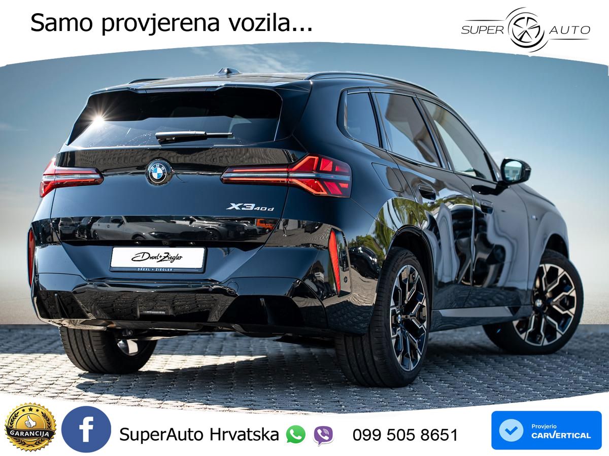 BMW X3 40d xDrive Steptronic ACC+HEAD+4xGR SJED+360+PANO