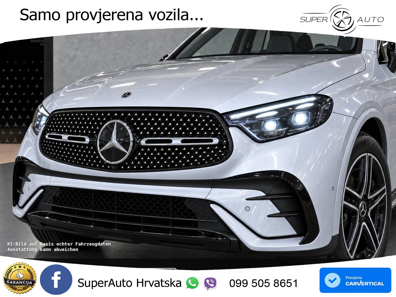 Mercedes GLC 200 (204 KS) 4MATIC 9G-TRONIC AMG ZRAČNI+ACC+GR SJED+360