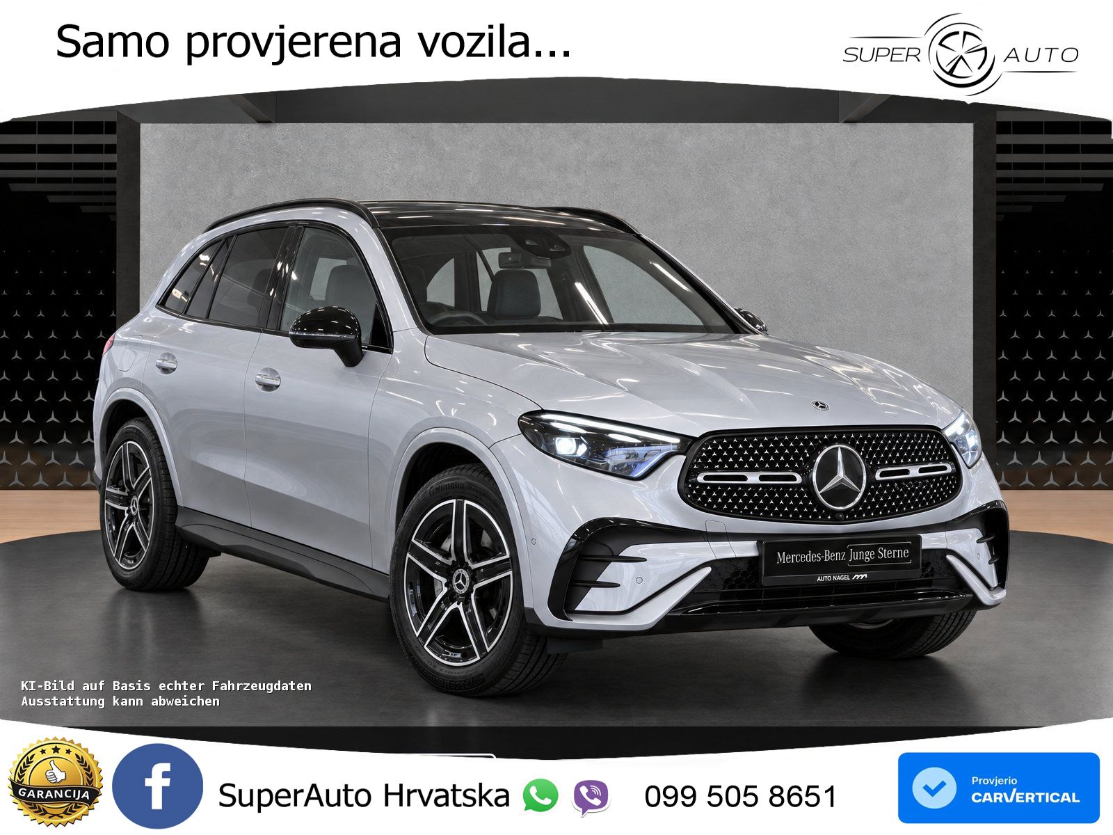 Mercedes GLC 200 (204 KS) 4MATIC 9G-TRONIC AMG ZRAČNI+ACC+GR SJED+360