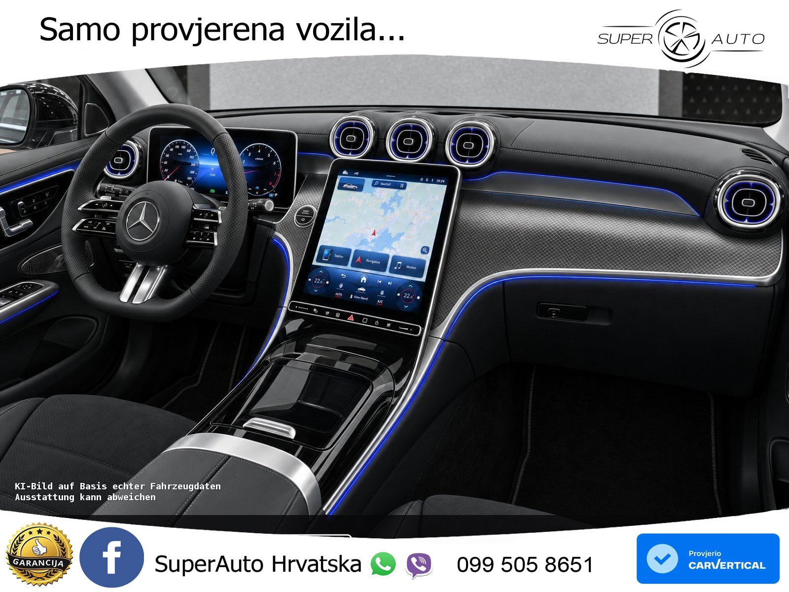 Mercedes GLC 200 (204 KS) 4MATIC 9G-TRONIC AMG ZRAČNI+ACC+GR SJED+360