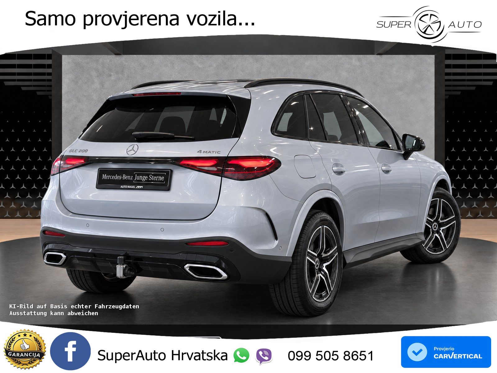 Mercedes GLC 200 (204 KS) 4MATIC 9G-TRONIC AMG ZRAČNI+ACC+GR SJED+360