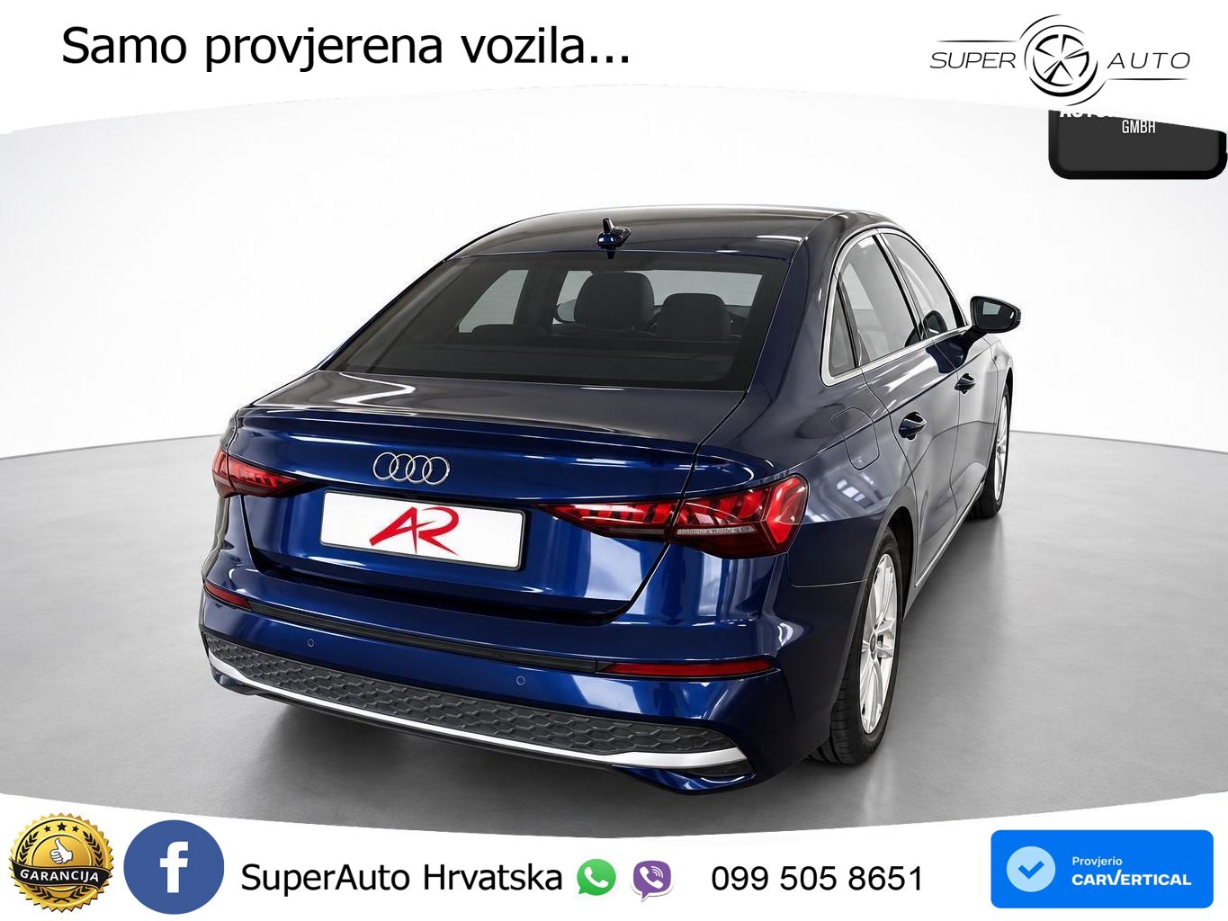 Audi A3 Limuzina 35 TFSI (150 KS) S tronic