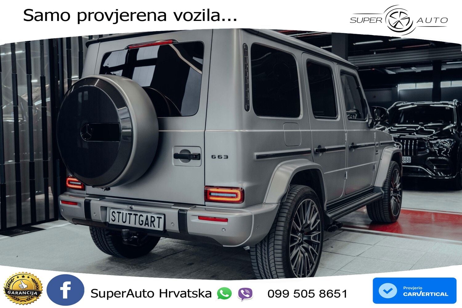 Mercedes AMG G 63 Long V8 (585 KS) 4MATIC 9G-TRONIC AMG SPEEDSHIFT TCT LED+GR SJED+ACC