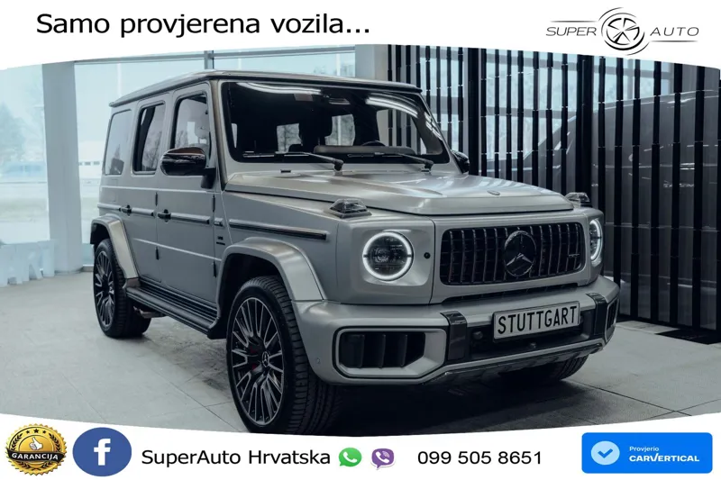 Mercedes AMG G 63 Long V8 (585 KS) 4MATIC 9G-TRONIC AMG SPEEDSHIFT TCT LED+GR SJED+ACC