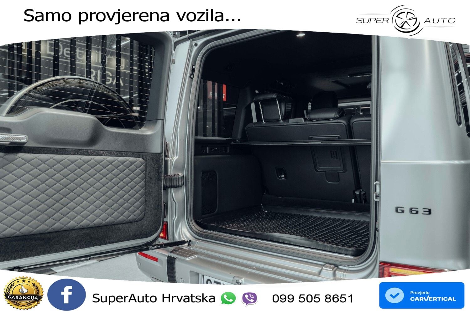 Mercedes AMG G 63 Long V8 (585 KS) 4MATIC 9G-TRONIC AMG SPEEDSHIFT TCT LED+GR SJED+ACC
