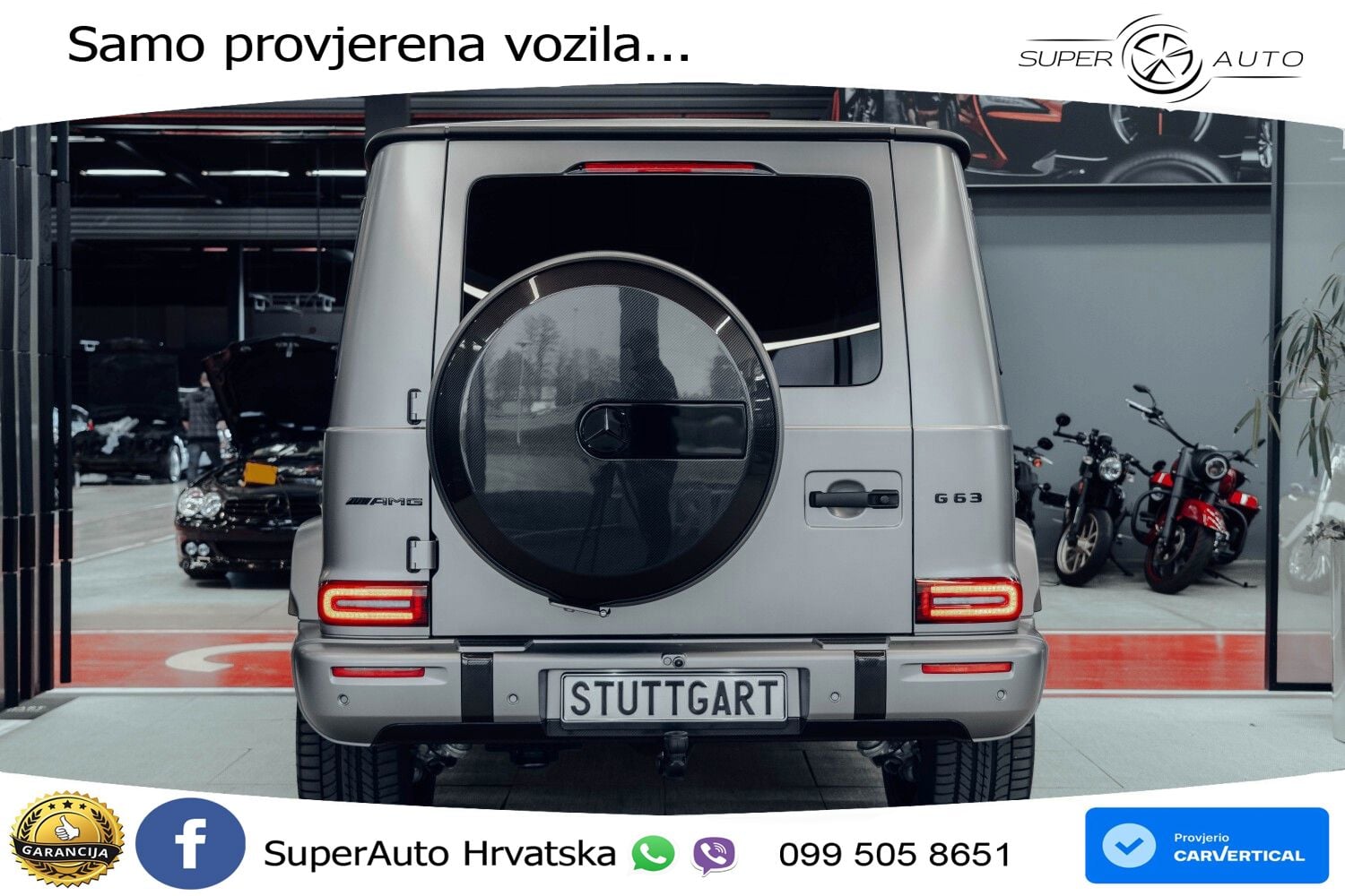 Mercedes AMG G 63 Long V8 (585 KS) 4MATIC 9G-TRONIC AMG SPEEDSHIFT TCT LED+GR SJED+ACC